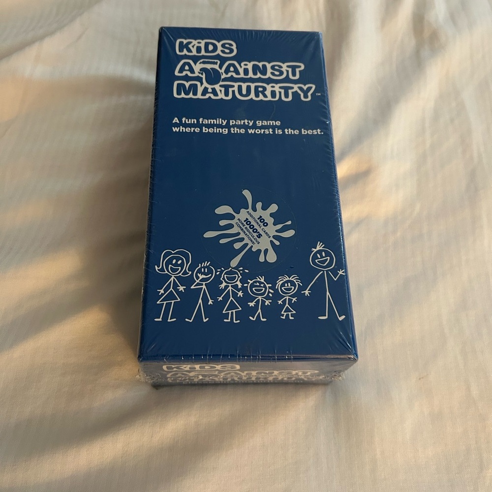 Kids Against Maturity Family Card Game • 500 Cards • New & Sealed